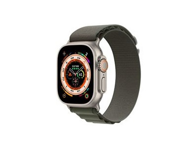 Apple Watch Ultra GPS + Cell 49mm Green Alpine Loop - Medium