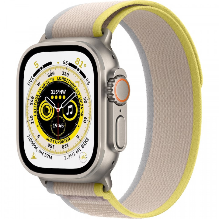 Apple Watch Ultra GPS + Cell 49mm Yellow/Beige Trail Loop - M/L