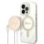 GUESS iPhone 14 Pro Max Magsafe Skal Marble + Trådlös Laddare – Vit
