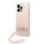 Guess iPhone 14 Pro Max Skal 4G Print Strap – Lila