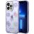Guess iPhone 14 Pro Skal Peony Liquid Glitter – lila