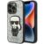 KARL LAGERFELD iPhone 14 Pro Skal Glitter Flakes Ikonik – Silver