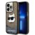 Karl Lagerfeld iPhone 14 Pro Max Skal Glitter Choupette Head – Svart