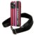 Karl Lagerfeld iPhone 14 Pro Max Skal med halsband Stripes Strap – Rosa