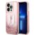 Karl Lagerfeld iPhone 14 Pro Skal Glitter Big KL – Rosa