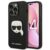 Karl Lagerfeld iPhone 14 Pro Skal Original Faceplate – Svart