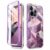 SupCase iPhone 14 Pro Max Skal Cosmo – Marmor Lila