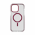 Tech21 iPhone 14 Pro Max Skal MagSafe Evo Crystal – Vinröd