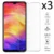 Xiaomi Redmi Note 7 / Note 7 Pro Set 3 PCs screen Protector tempered glass anti-scratch ultra thin easy install
