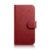 iCarer iPhone 14 Pro Max Plånboksfodral 2in1 Anti-RFID Äkta Läder – Röd