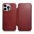 iCarer iPhone 14 Pro Max Plånboksfodral Magsafe Läder – Röd