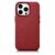 iCarer iPhone 14 Pro Max Skal Magsafe Äkta Läder – Röd