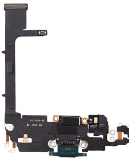 iPhone 11 Pro Lightning Laddkontakt med Flex Reservdel - Mörk Grön