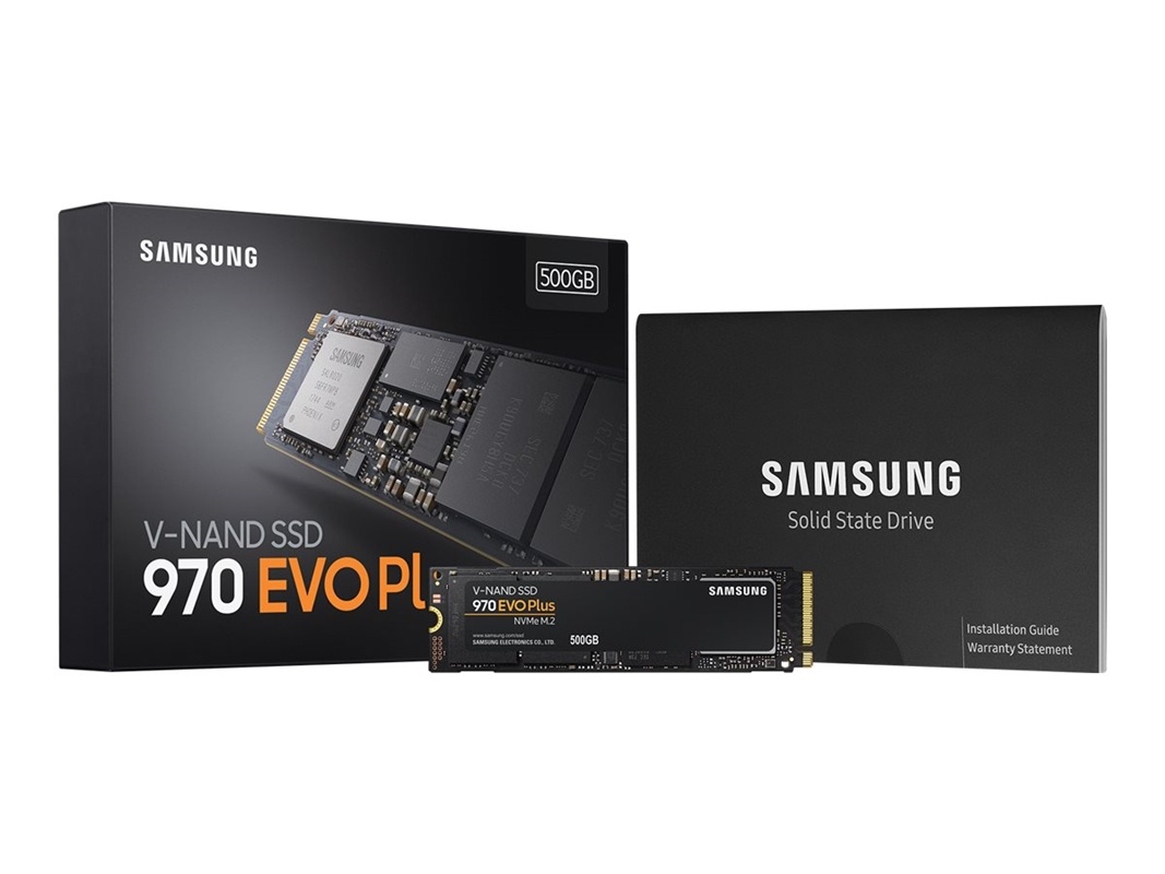 Samsung 970 EVO SSD MZ-V75S500BW 500GB M.2 PCI Express 3.0 x4