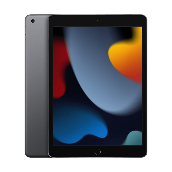 Begagnad Apple iPad 10.2 tum Wi-Fi 64GB 9 Generation Klass A - Rymdgrå - MK2K3KN/A
