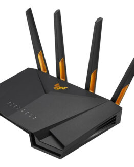 Asus TUF Gaming AX3000 V2 Dual Band WiFi 6 Gaming Router, svart/orange