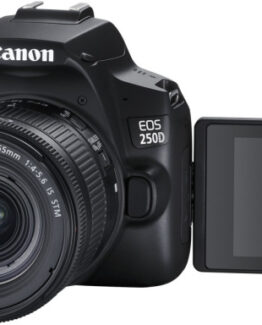 Canon EOS 250D systemkamera, svart + 18-55 IS STM