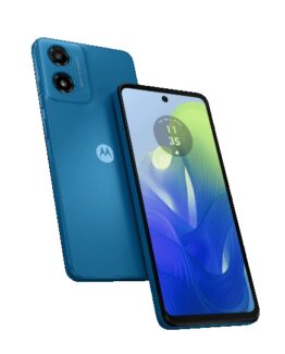 Motorola G04, 16,7 Cm (6.56"), 4 Gb, 128 Gb, 16 Mp, Android 14, Blå