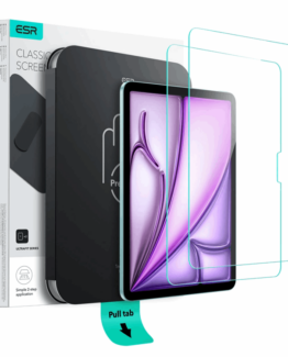 [2-Pack] ESR iPad Air 13" (2024/2025) Härdat Glas Skärmskydd