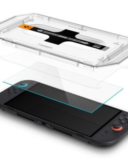 [2-Pack] Spigen Nintendo Switch 2 Härdat glas Skärmskydd EZ Fit
