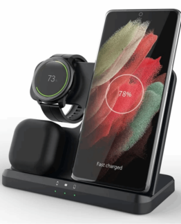 3-in-1 Trådlös Laddare Samsung Galaxy - Buds - Watch