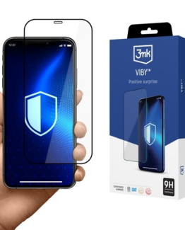 3MK iPhone 12 Pro Max härdat glas Skärmskydd Viby - Clear