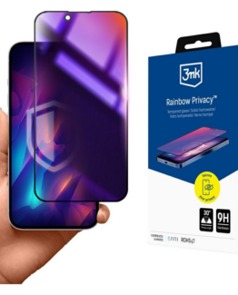 3mk iPhone 16e Plastfilm Skärmskydd Privacy - Svart