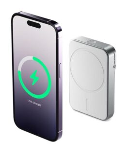 ALOGIC PowerBank med MagSafe 5000mAh - Vit