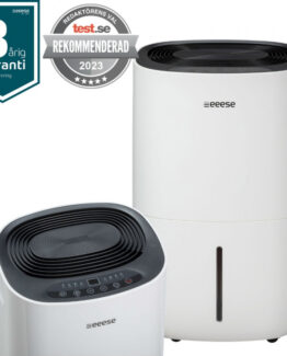 Adam - avfuktare 100m2, 44dB, wifi - Google Home, timer, 2 hastigheter, torkfunktion