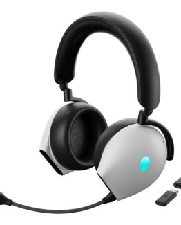 Alienware Tri-Mode Trådlösa Gaming-headset AW920H Kabelansluten headset - Svart/vitt