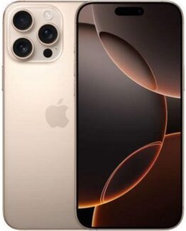 Apple Iphone 16 Pro Max , 17,5 Cm (6.9"), 2868 X 1320 Pixlar, 256 Gb, 48 Mp, Ios 18, Slipa