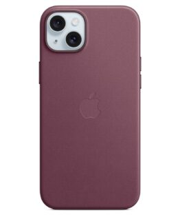Apple iPhone 15 Plus FineWoven Case with MagSafe - Mulberry