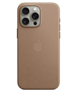 Apple iPhone 15 Pro Max FineWoven Case with MagSafe - Taupe