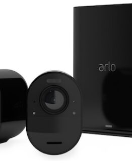 Arlo Ultra 2 övervakningskamera utomhus 2pk (svart)