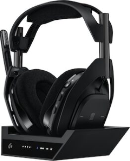 Astro A50 X LIGHTSPEED Trådlöst Gaming headset + batteriladdare (svart)