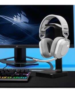 Corsair Gaming Hs80 Rgb - Headset - Fullstorlek - 2,4 Ghz - Trådlös - Usb - Vit