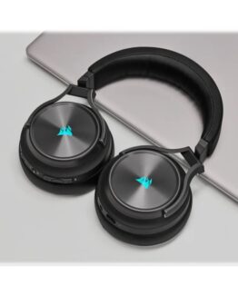 Corsair Gaming Virtuoso Rgb Xt - Headset - Fullstorlek - Bluetooth/Radiofrekvens 2,4 Ghz - Trådlös, Kabelansluten - Usb, 3,5 Mm Kontakt - Skiffer