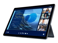 Dell Latitude 7350 Detachable - Surfplatta - med avtagbart tangentbord - Intel Core Ultra 7 - 164U / upp till 4.8 GHz - Evo vPro - Win 11 Pro - Intel Graphics - 16 GB RAM - 512 GB SSD NVMe, TLC, Class 35 - 12.96 IPS pekskärm 2880 x 1920 - NFC, Wi-Fi 7 - svart - BTP - med 3 års grundläggande service på plats efter fjärrdiagnos med support för enbart maskinvara