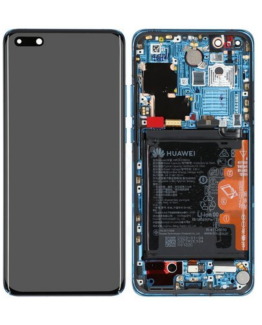 Huawei P40 Pro Skärm med LCD Display - Blå