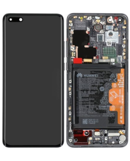 Huawei P40 Pro Skärm med LCD Display - Svart