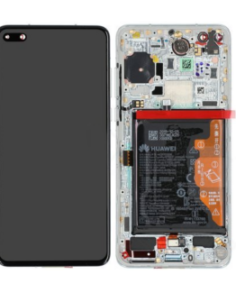 Huawei P40 Skärm med LCD Display - Guld