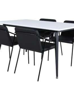 JIMMY Matbord 150/240x90 + 4 stolar