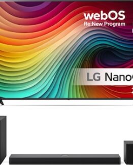 LG 86'' NANO 81 4K TV (2024) 86NANO81T6A + Soundbar