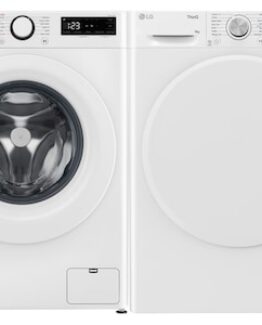 LG F2Y5PYP3W Tvättmaskin (vit) + Torktumlare