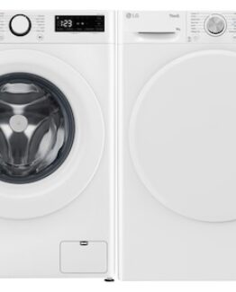 LG F4Y5VYP3W Tvättmaskin (vit) + Torktumlare