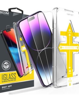 LIVSTIDSGARANTI - BOOM iPhone 14 Plus Härdat Glas Skärmskydd - 2 Pack