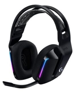 Logitech G733 Lightspeed Wireless Rgb Gaming Headset Svart