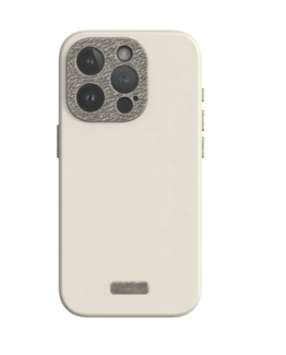 Moshi iPhone 15 Pro Mobilskal Magsafe Napa - Äggtoddy Vit