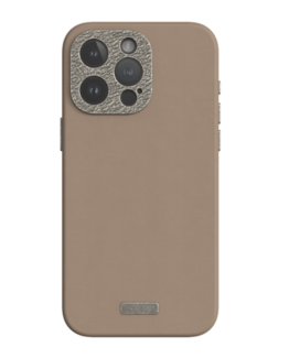 Moshi iPhone 15 Pro Mobilskal Magsafe Napa - Woodsmoke Brun