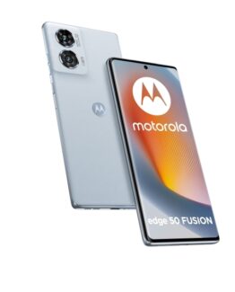 Motorola Edge 50 Fusion, 17 Cm (6.7"), 12 Gb, 256 Gb, 50 Mp, Android 14, Ljusblå